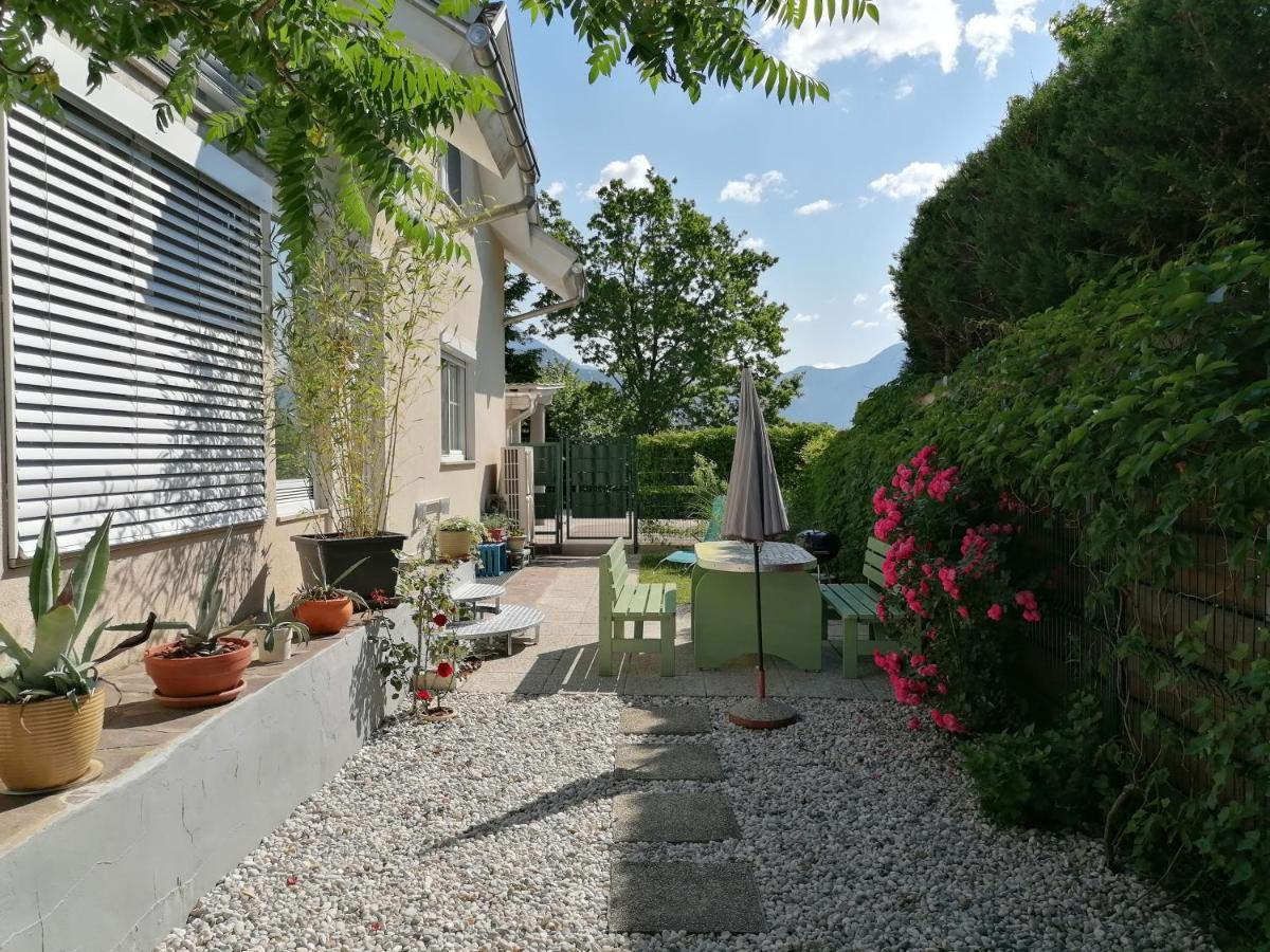 Garden Paradise Bled Apartments - Garden, Pond And Castle View Exterior photo